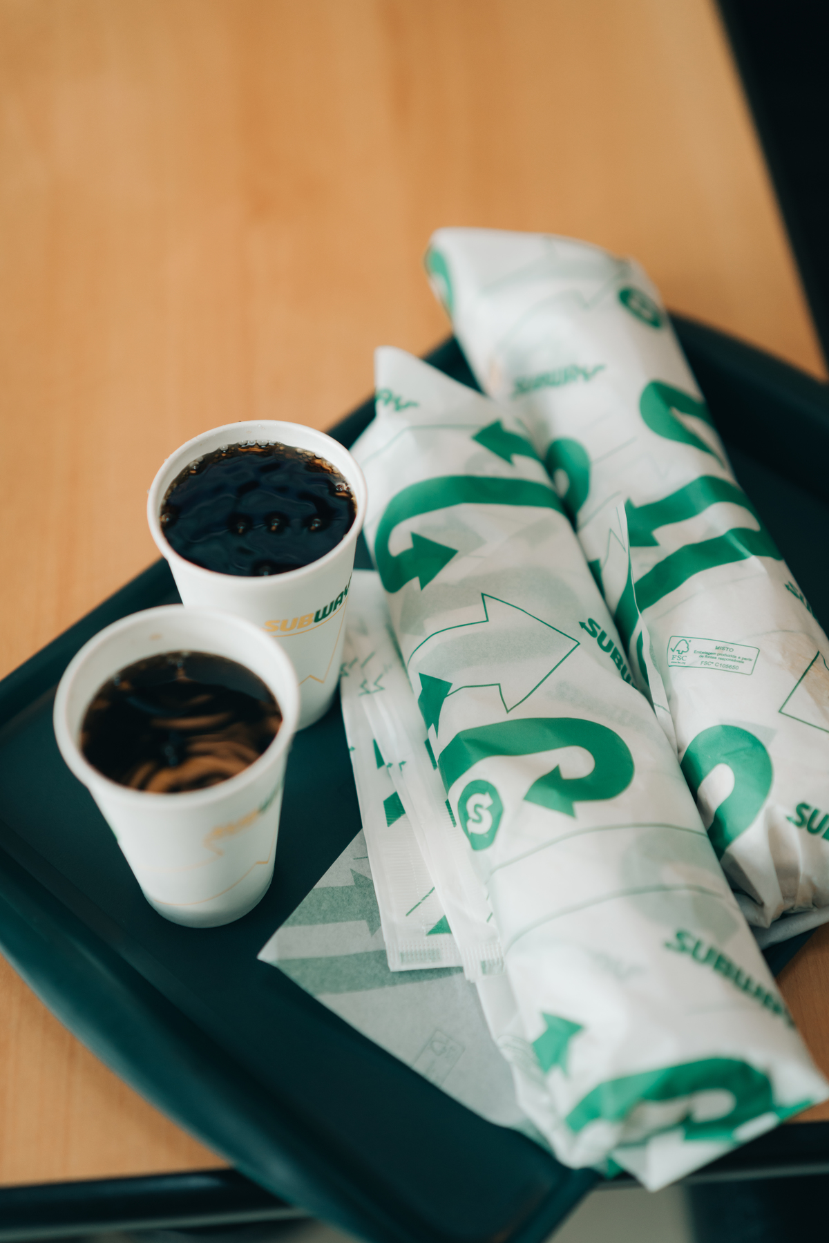 Ensaio de casal na Subway.