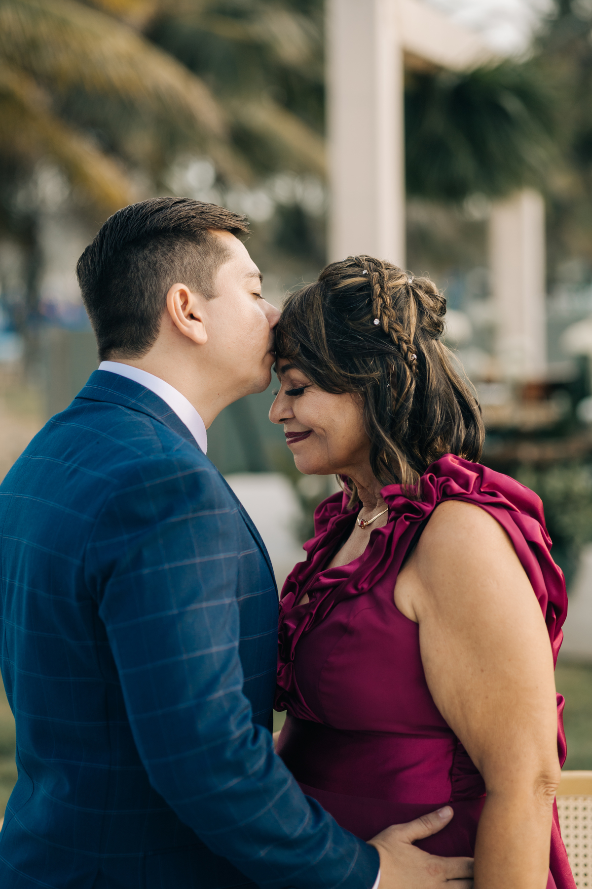 Decoração de casamento na praia.