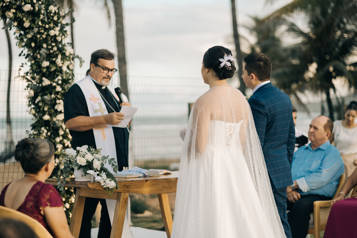 Casamento na praia.