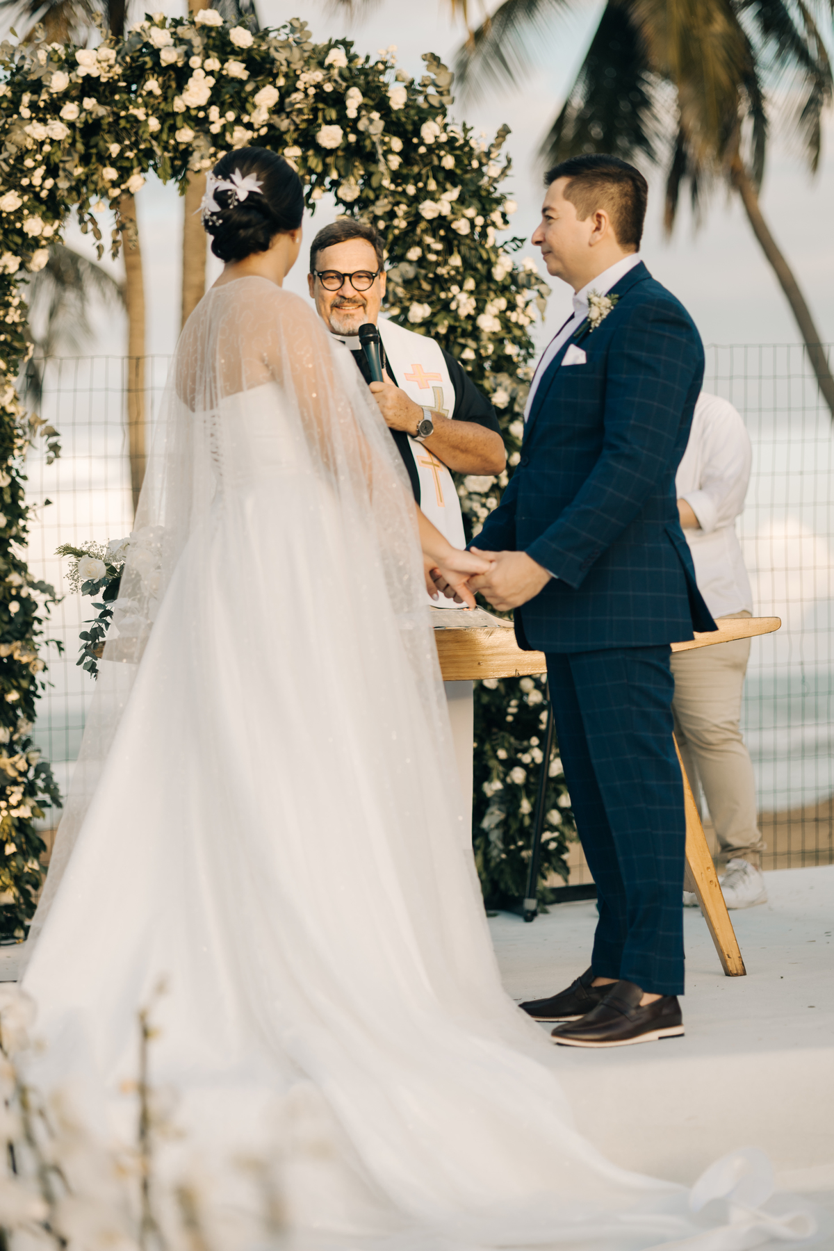 Casamento na praia.