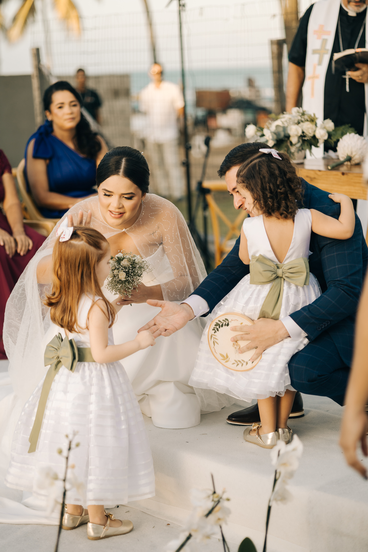 Entrada das daminhas