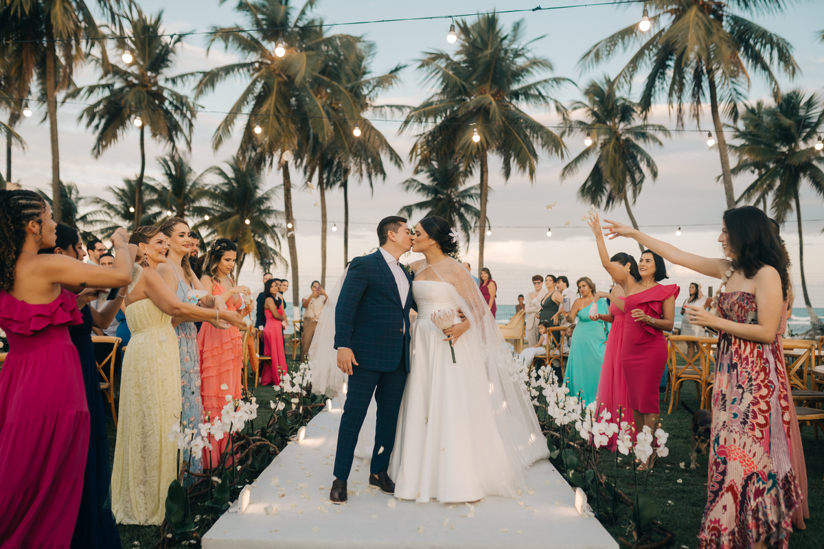 Casamento na praia.