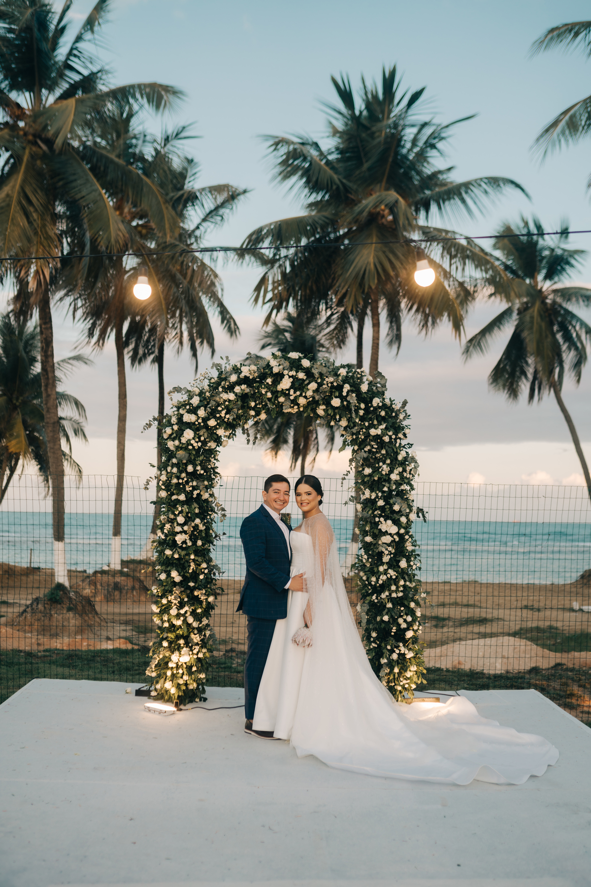 Casamento na praia.