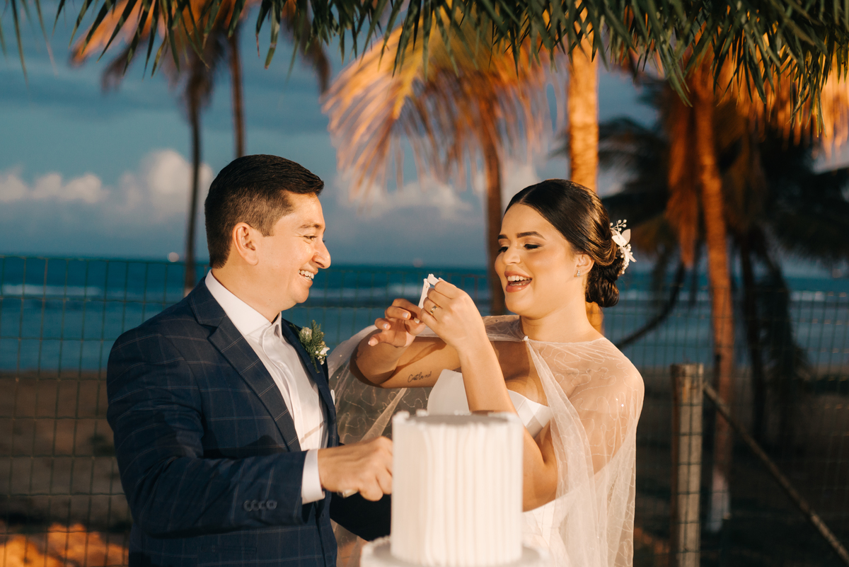 Casamento na praia.