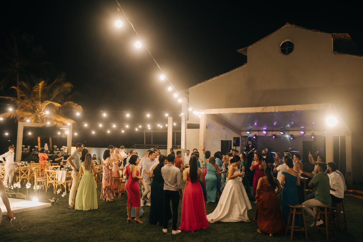 Casamento na praia.