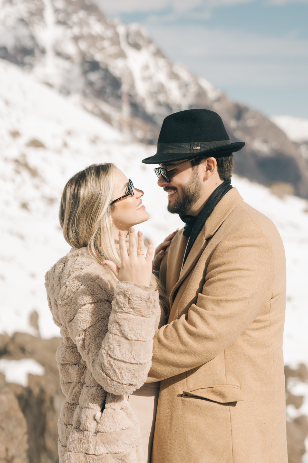 Pedido de casamento no Chile.