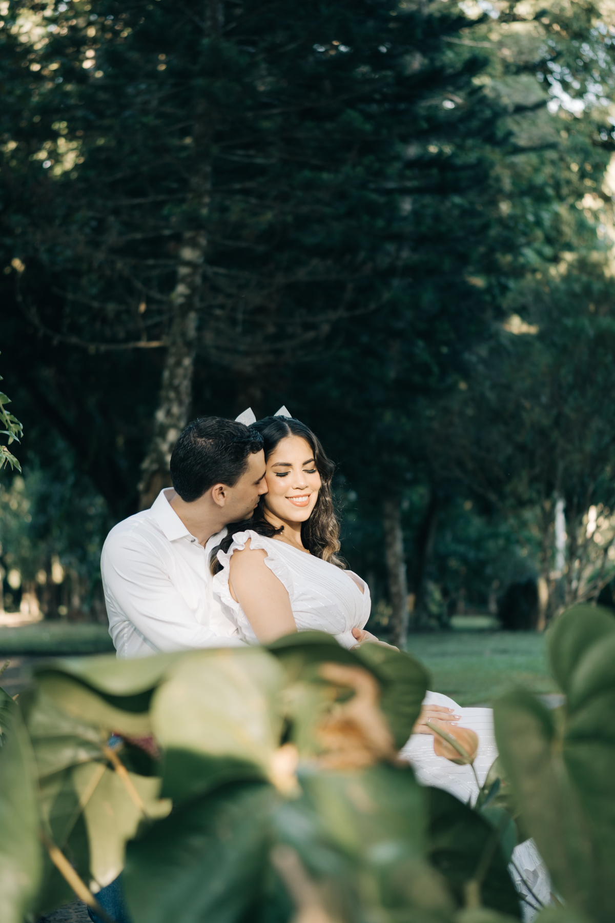 Ensaio pré casamento em aldeia.