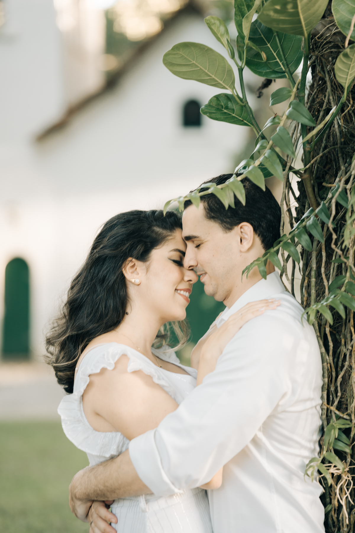 Ensaio pré casamento em aldeia.