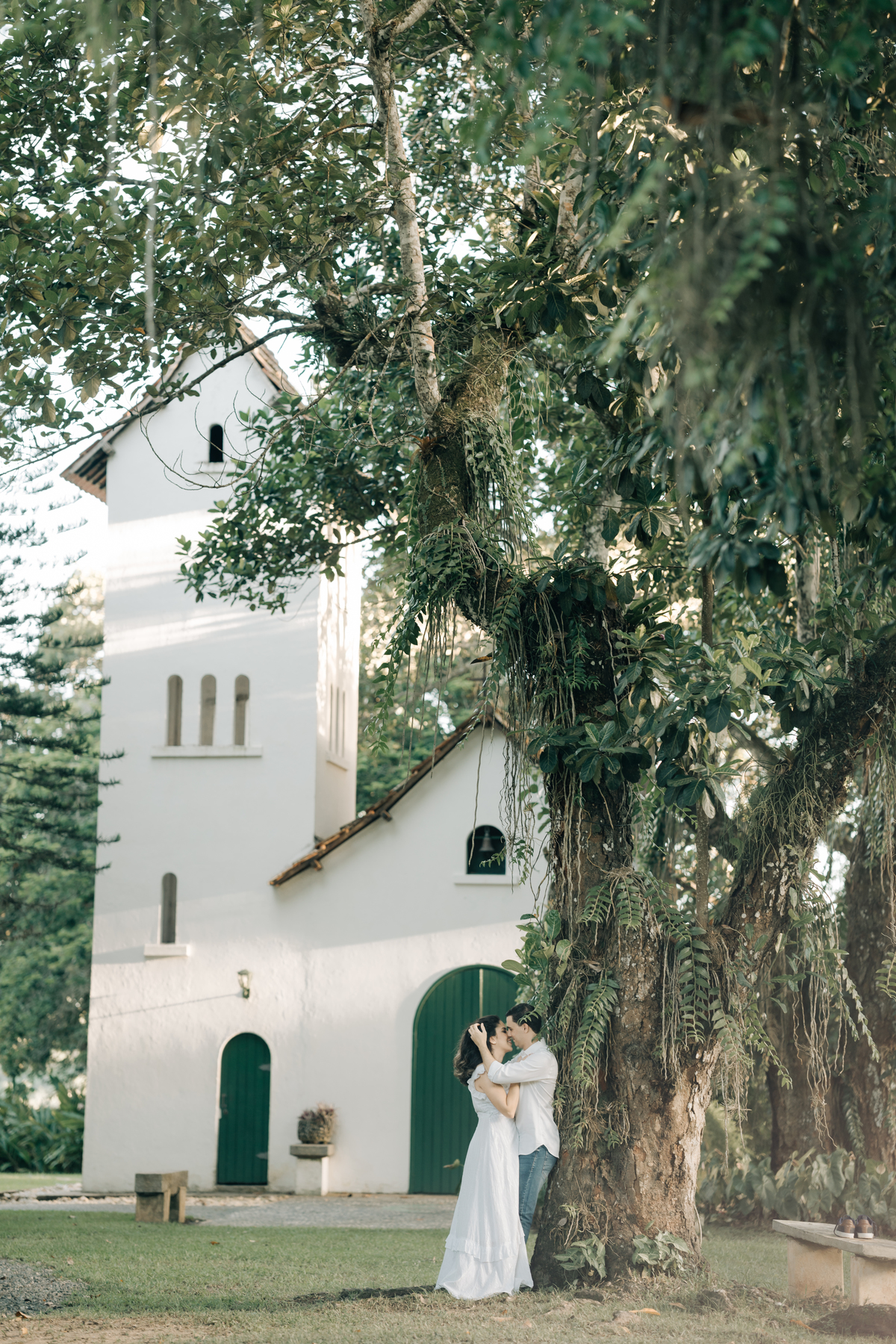 Ensaio pré casamento em aldeia.