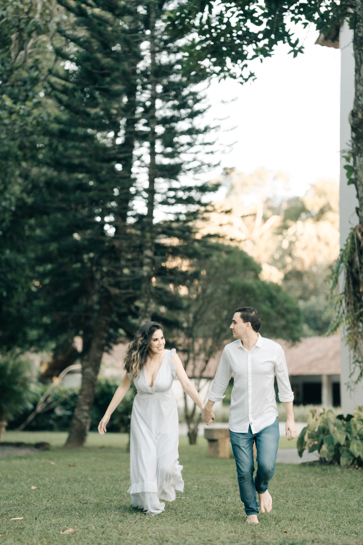 Ensaio pré casamento em aldeia.