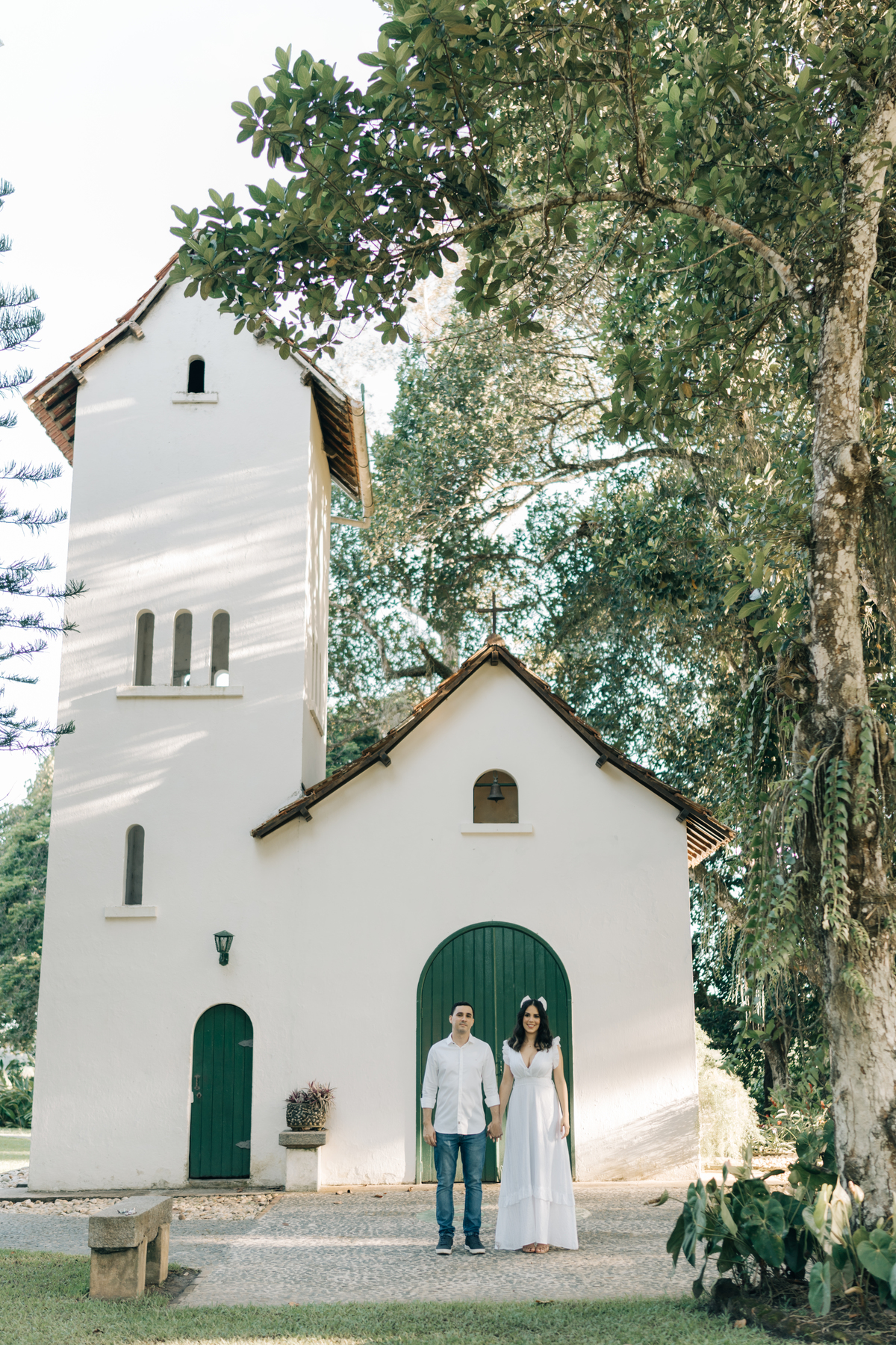 Ensaio pré casamento em aldeia.
