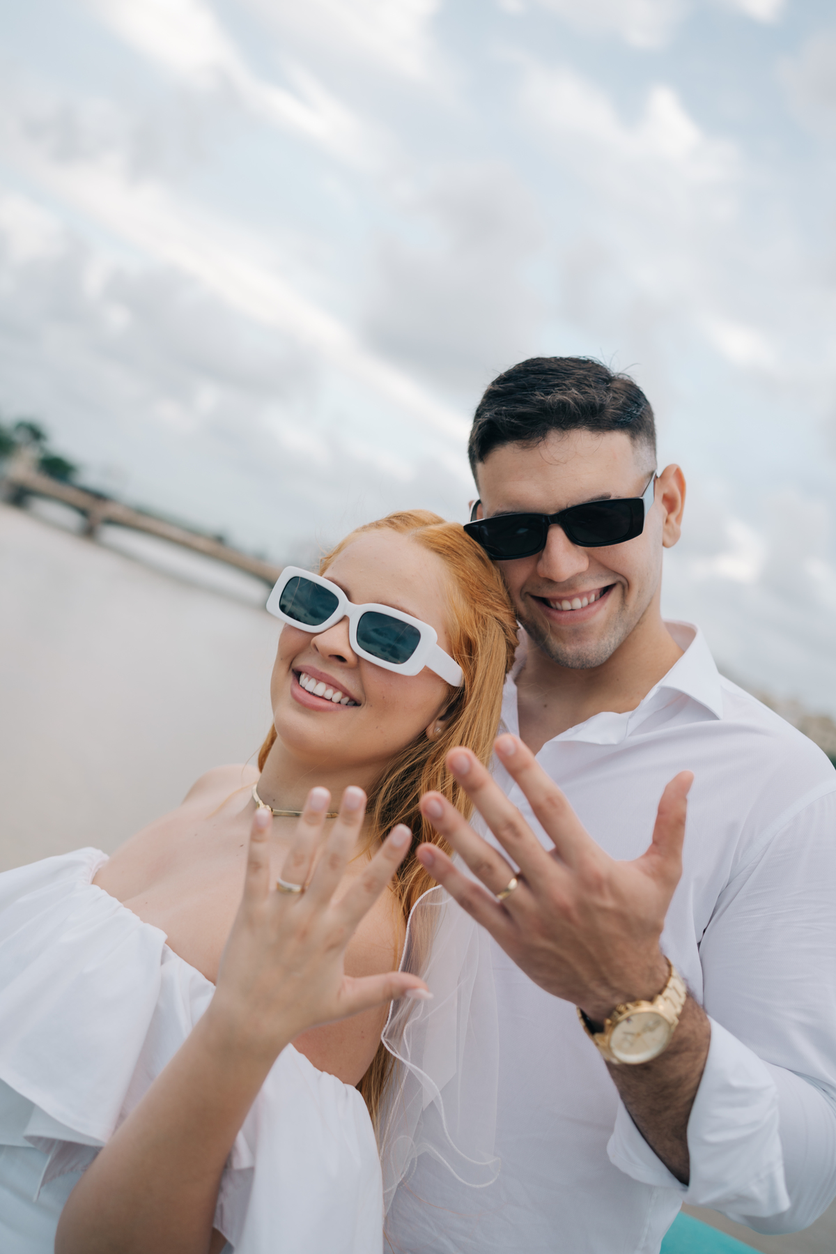 Ensaio de casal no Recife antigo.