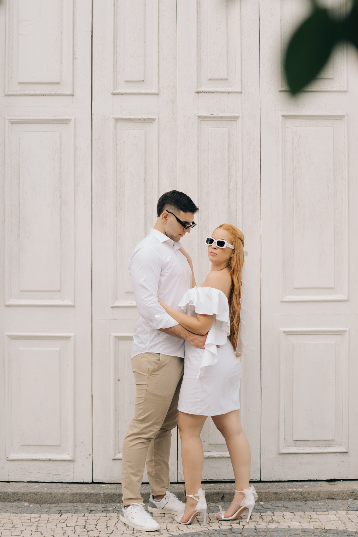 Ensaio de casal no Recife antigo.