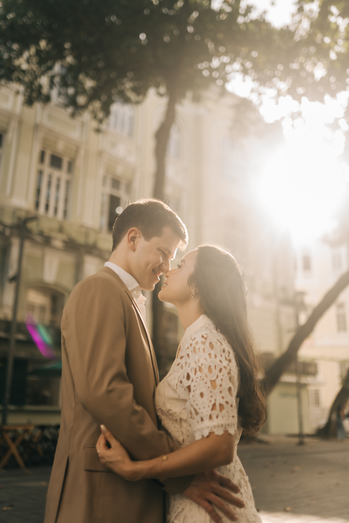 Ensaio pré wedding no Recife Antigo.