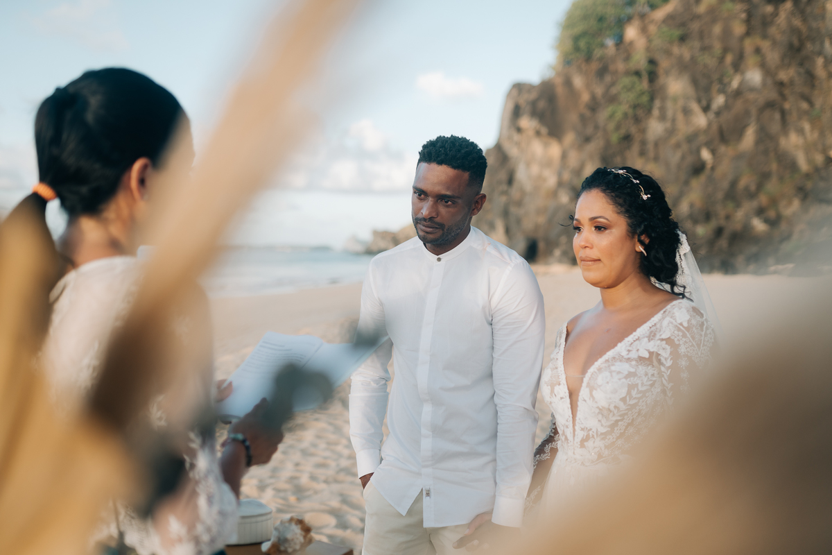 Casamento em Noronha.