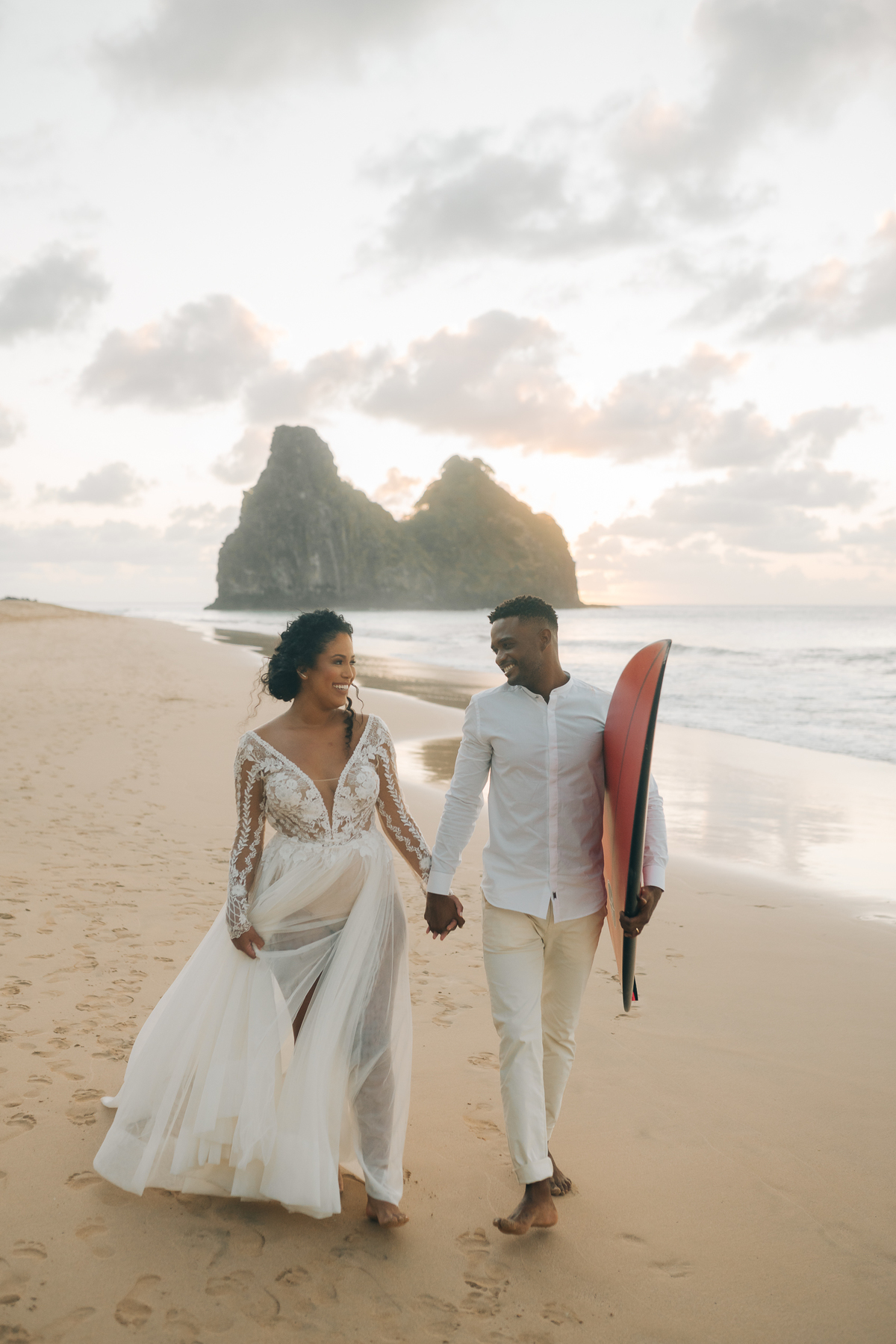 Casamento em Noronha.