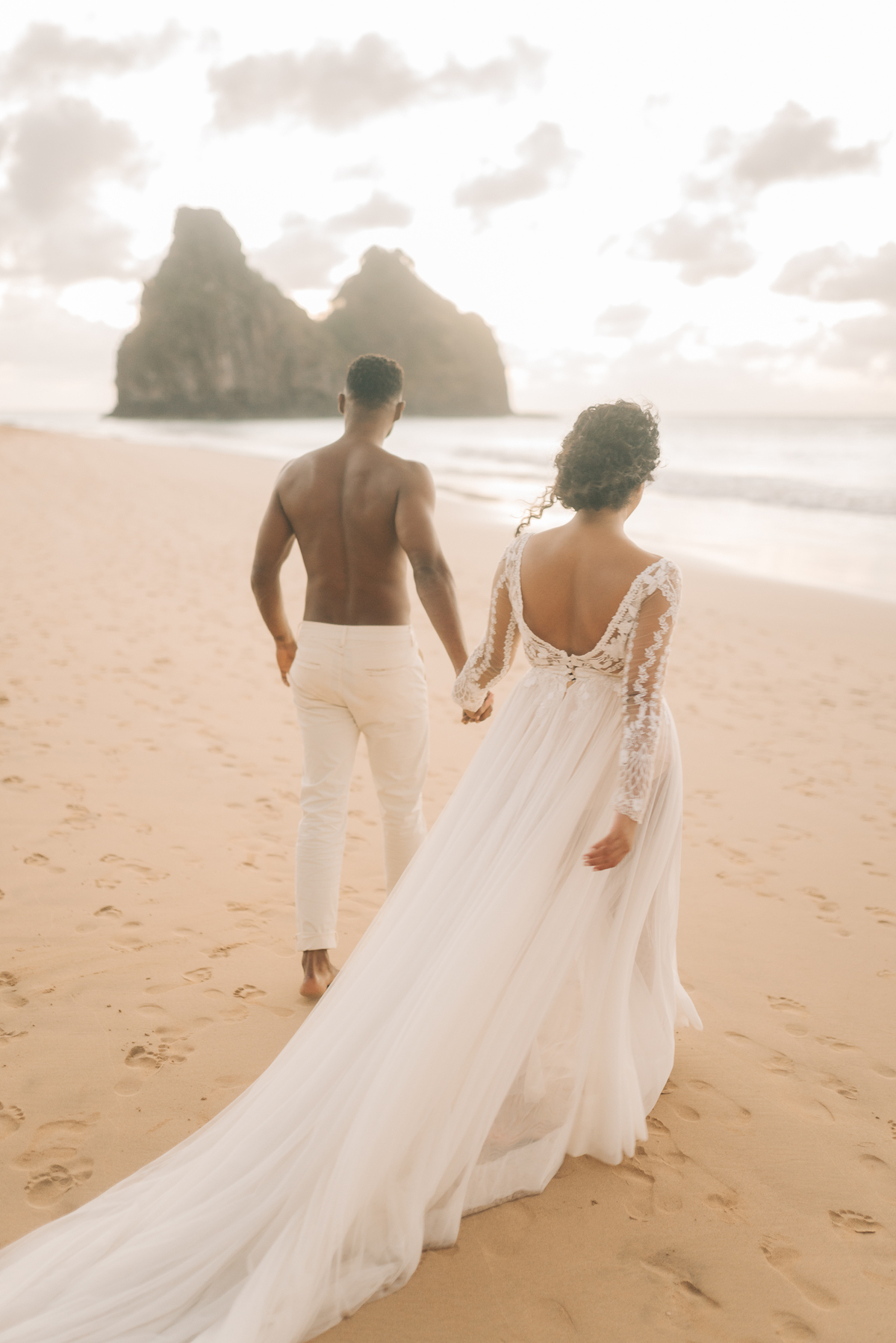 Casamento em Noronha.