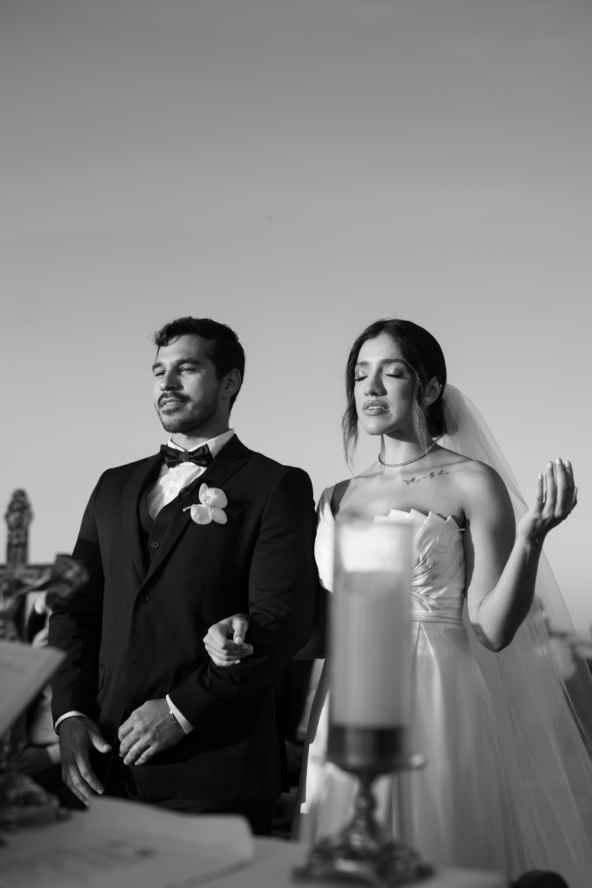 Casamento no cristo redentor.