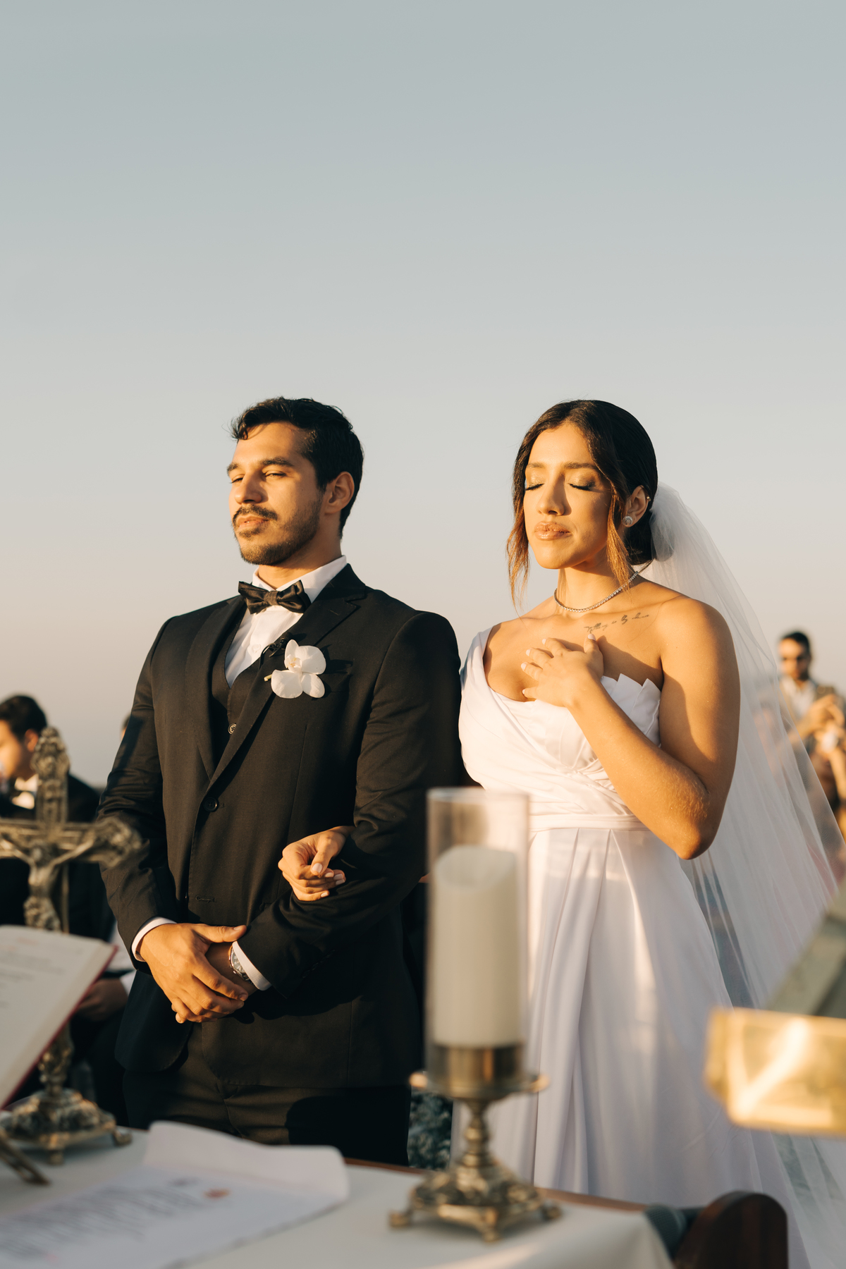 Casamento no cristo redentor.