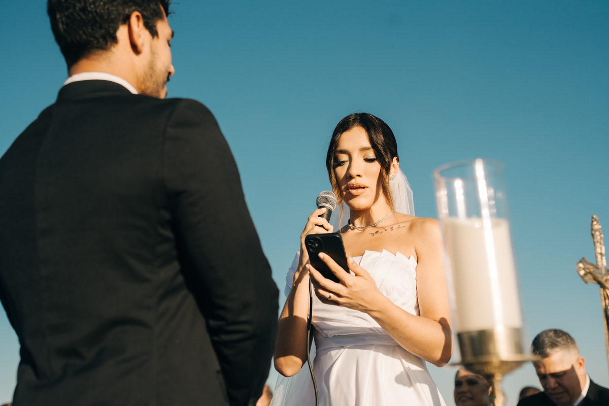 Casamento no cristo redentor.