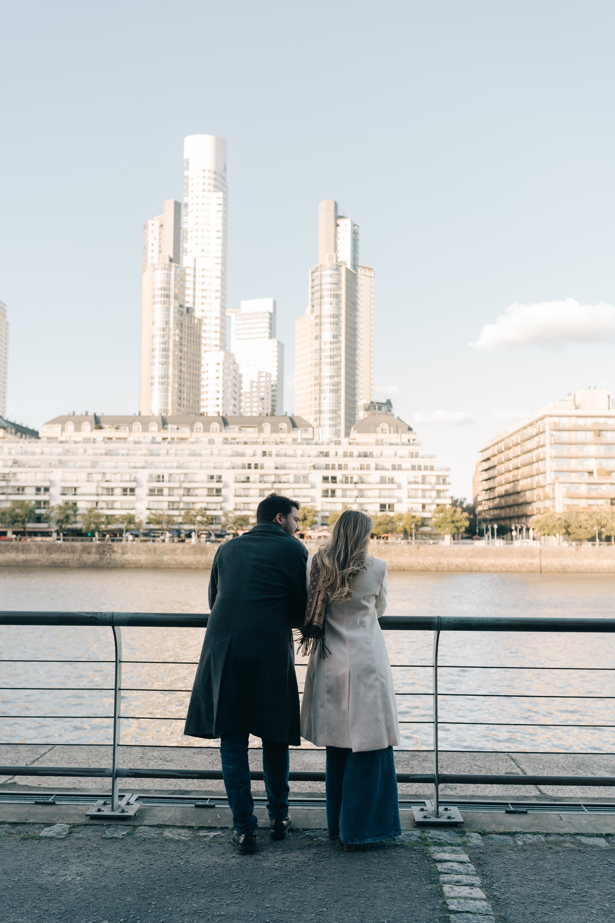 Ensaio de casal em Buenos Aires.