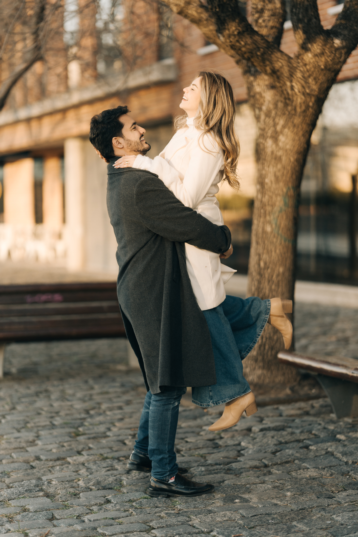 Ensaio de casal em Buenos Aires.