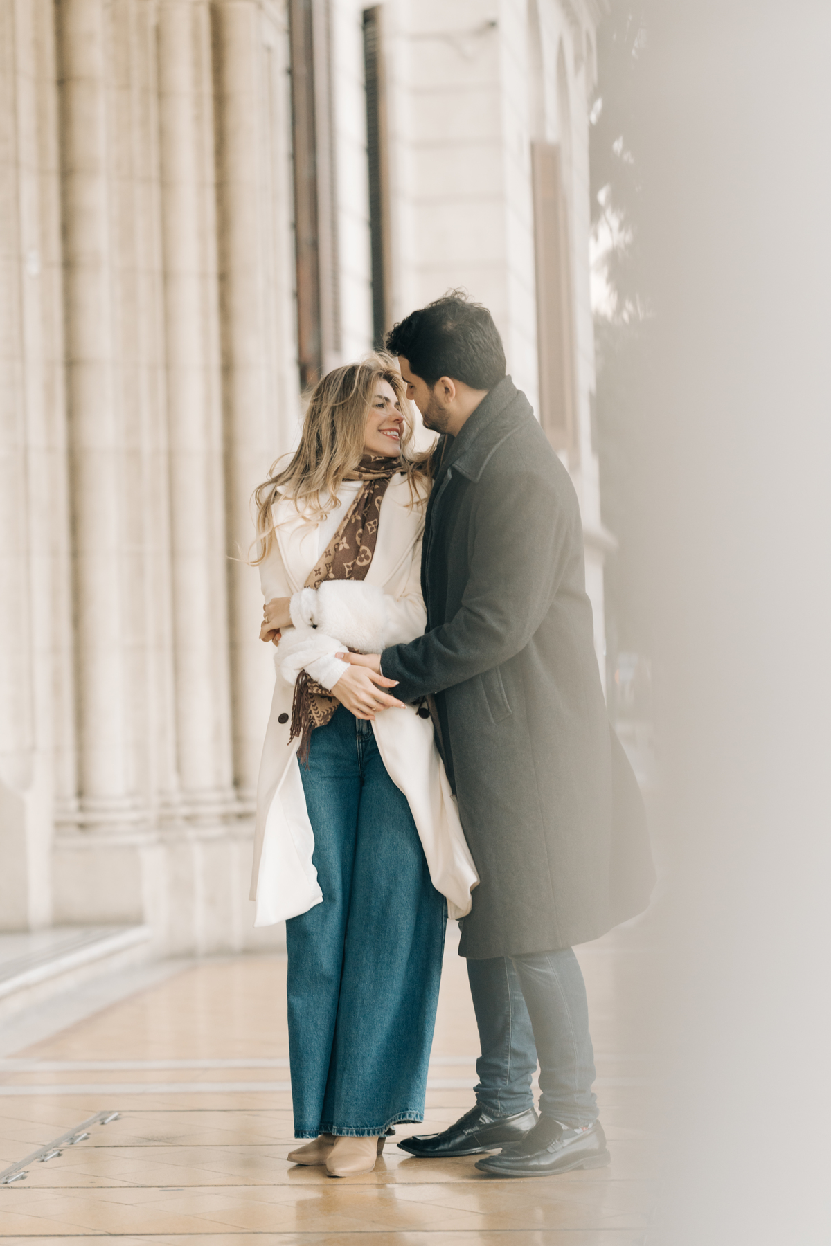 Ensaio de casal em Buenos Aires.