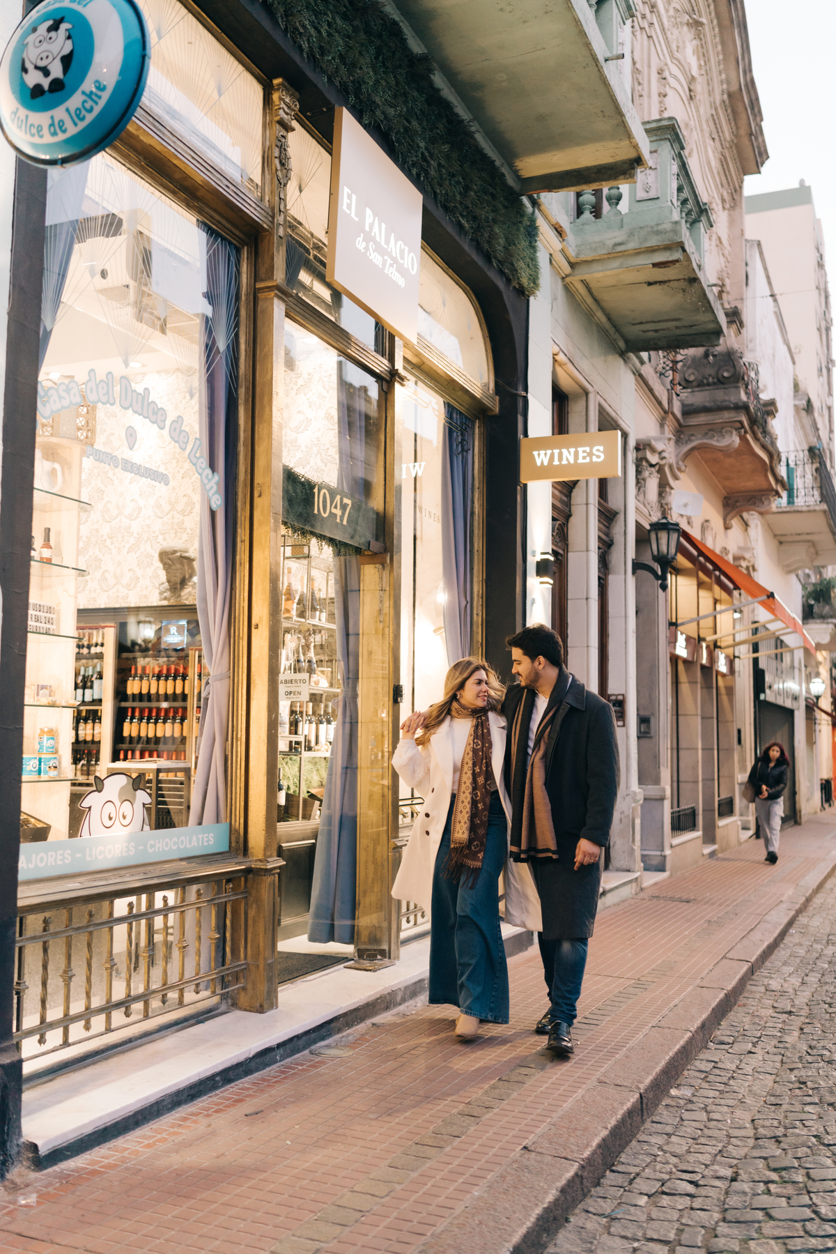 Ensaio de casal em Buenos Aires.