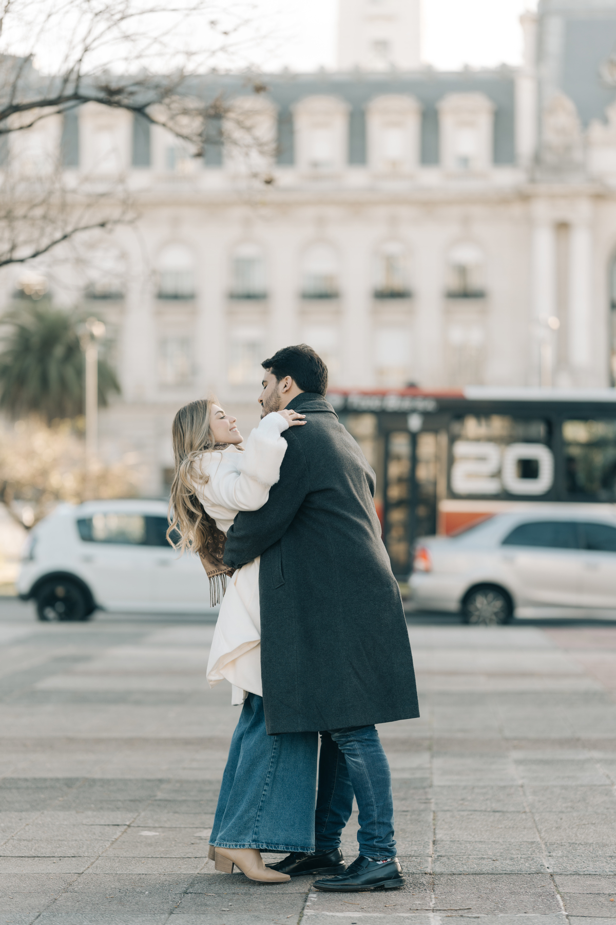Ensaio de casal em Buenos Aires.