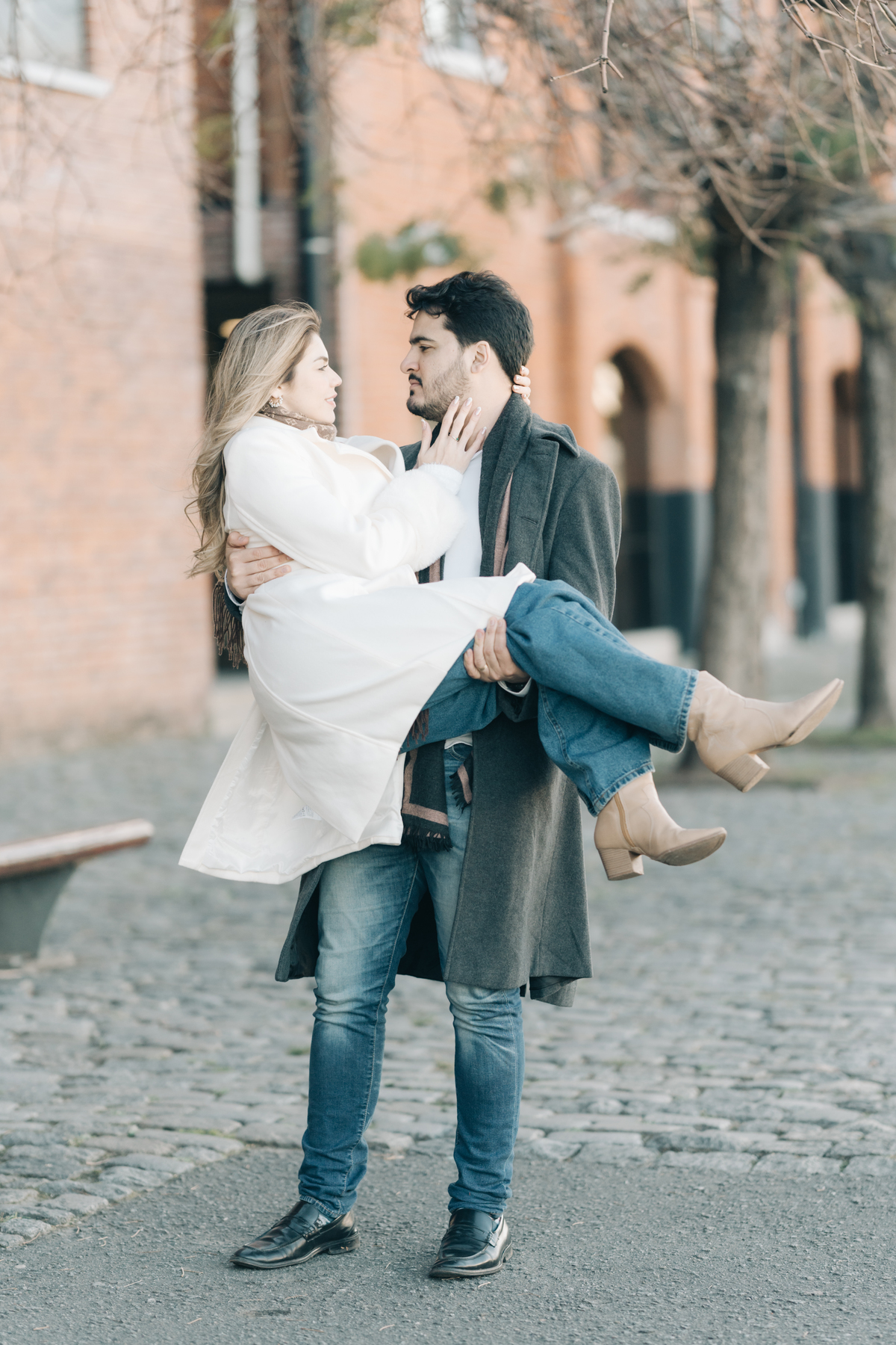 Ensaio de casal em Buenos Aires.