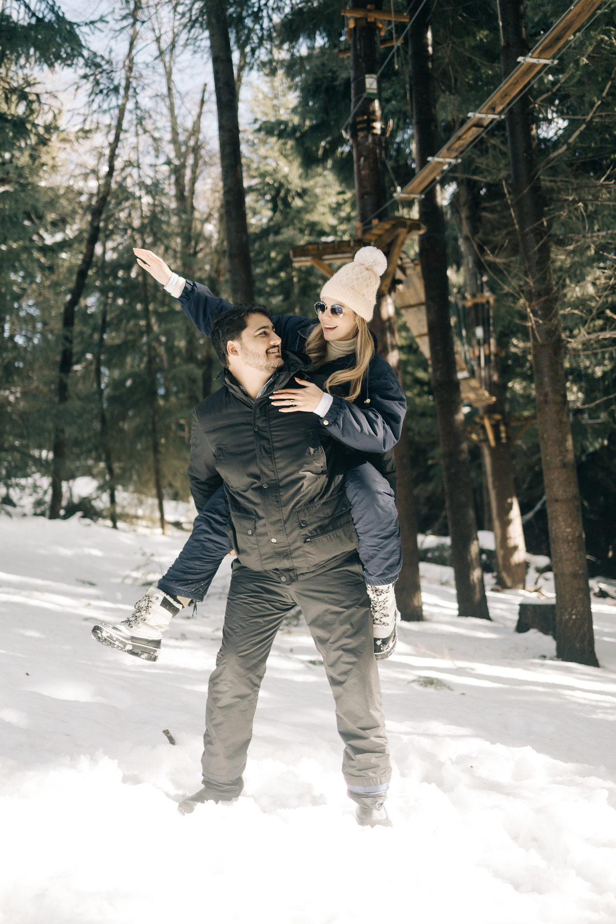 Ensaio de casal em Bariloche.
