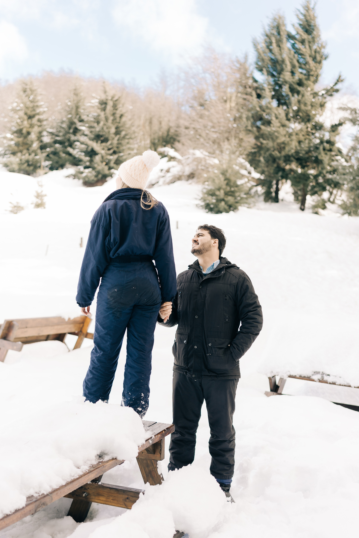 Ensaio de casal em Bariloche.