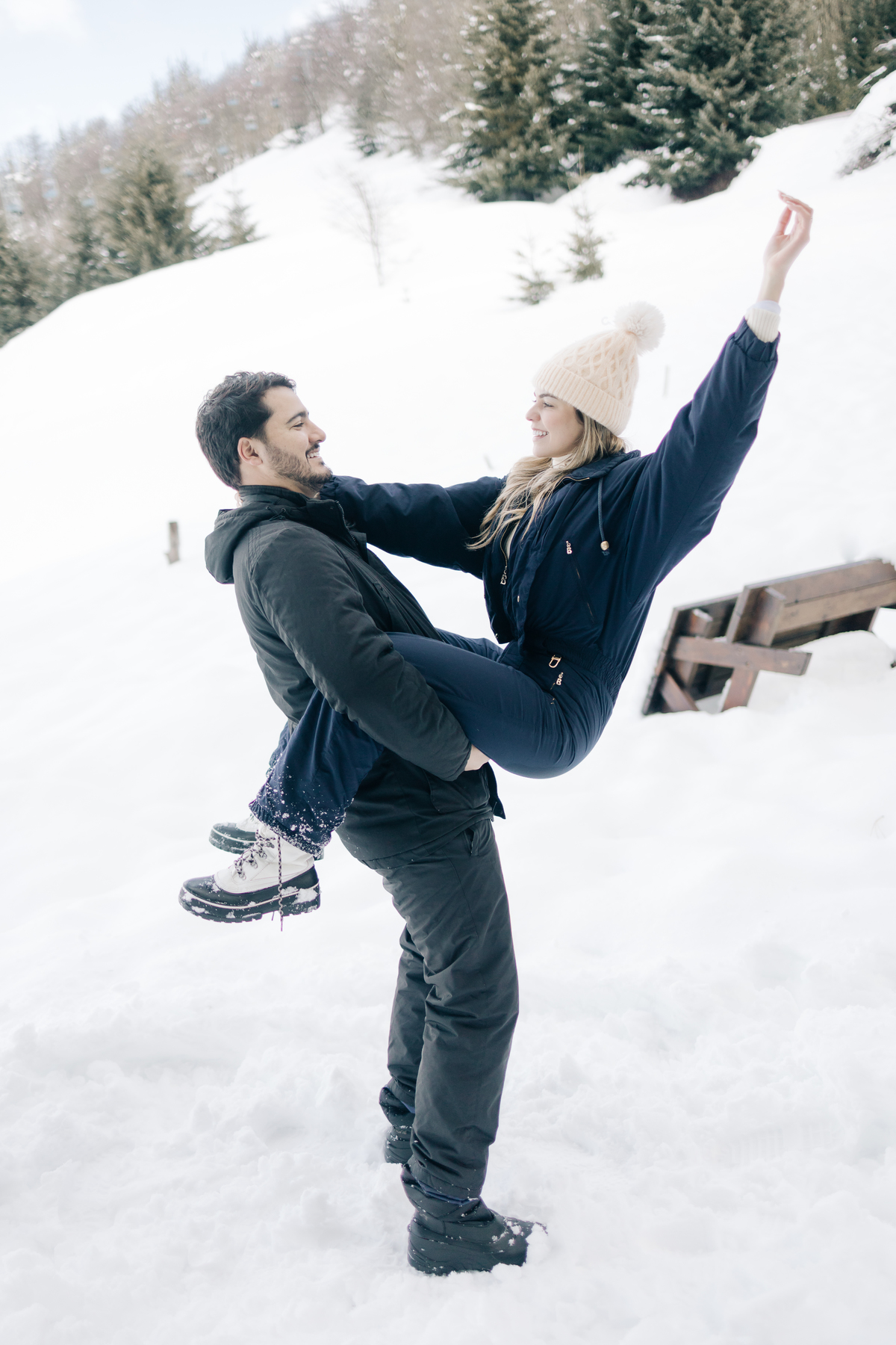 Ensaio de casal em Bariloche.