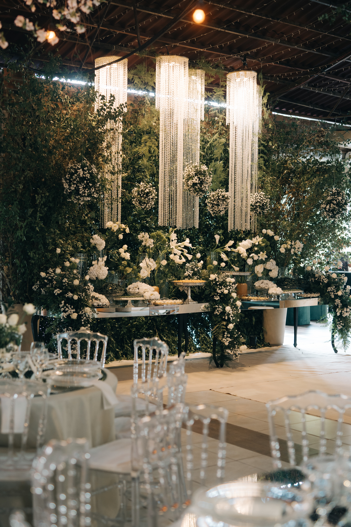 Decoração de casamento.