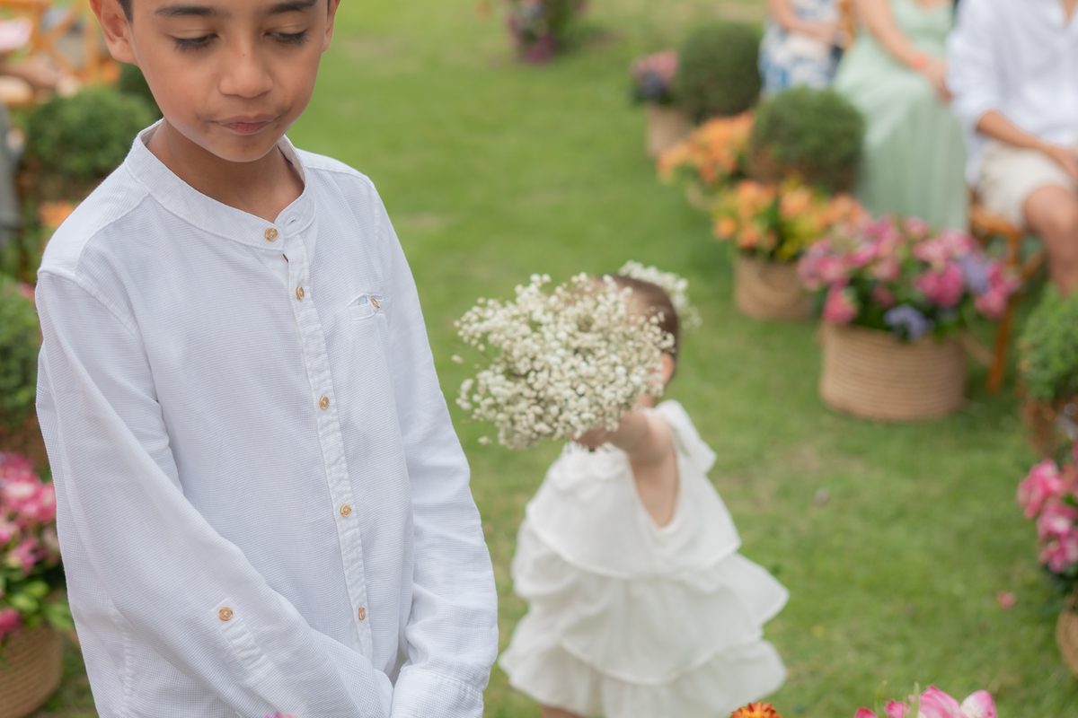 Casamento na praia de Tamandaré.