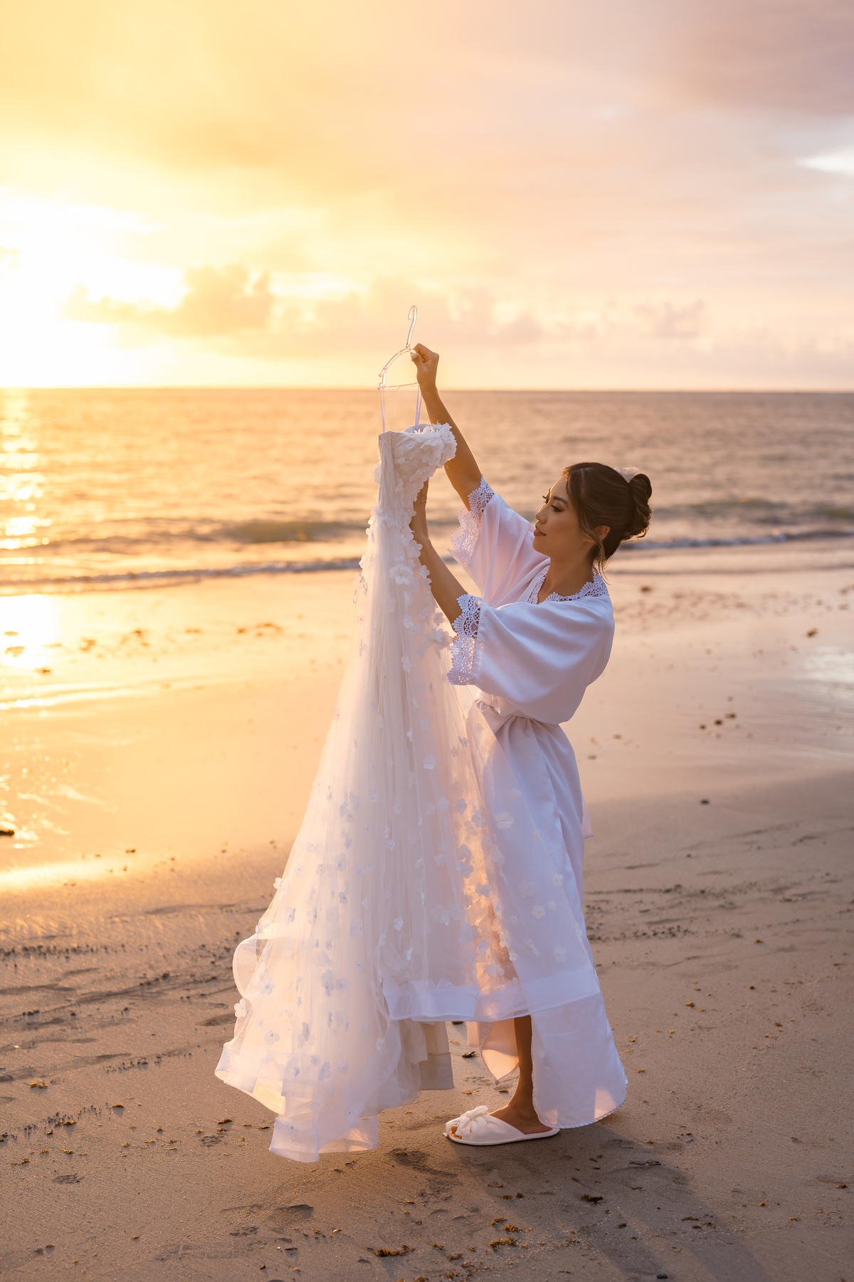 Casamento na praia de Tamandaré.