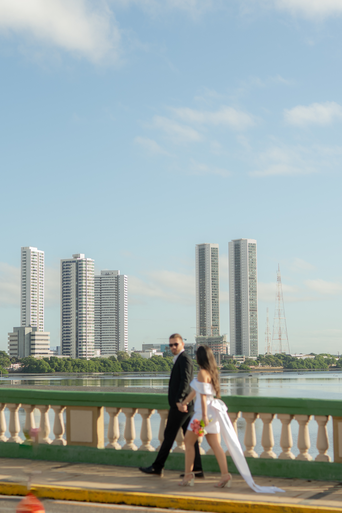 Ensaio de casal no Recife antigo.