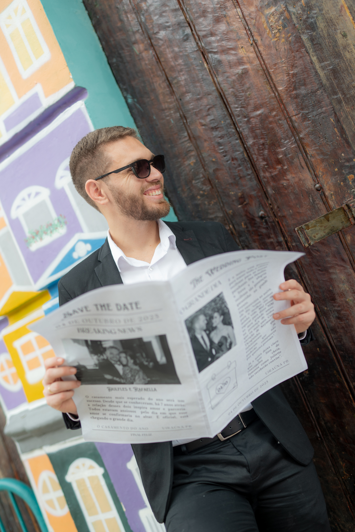 Ensaio de casal no Recife antigo.