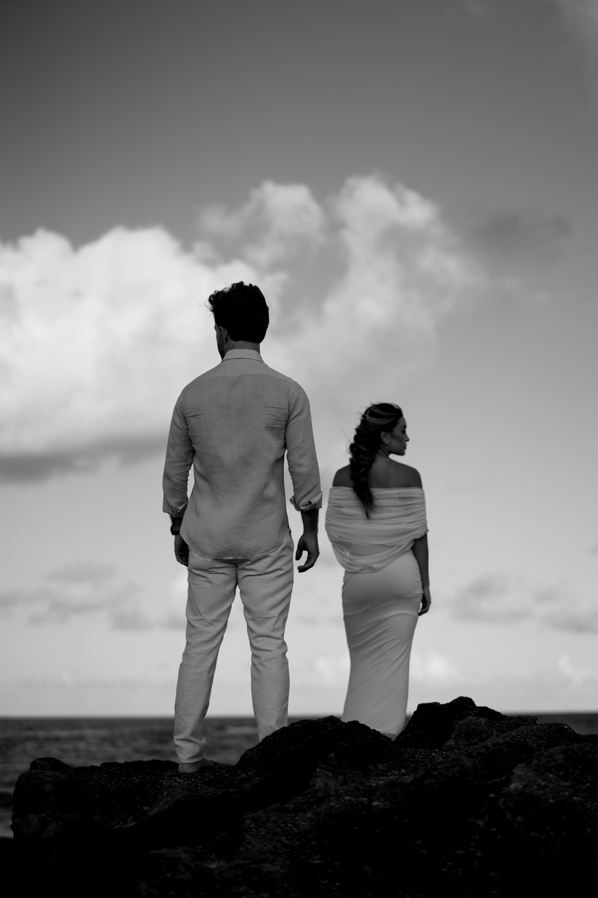 Ensaio pré wedding na praia