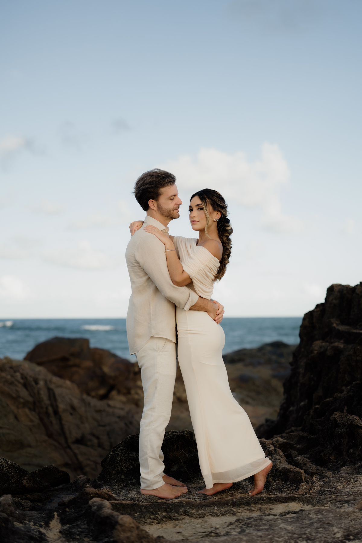 Ensaio pré wedding na praia