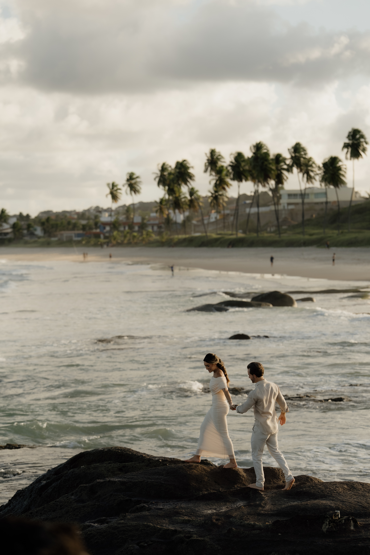 Ensaio pré wedding na praia