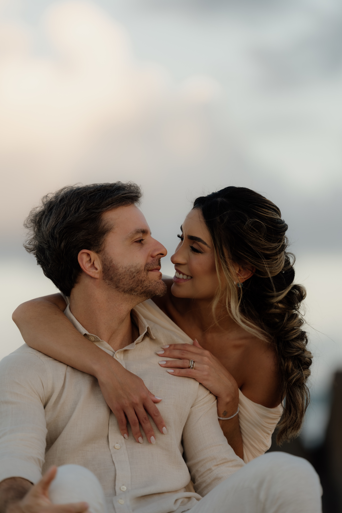 Ensaio pré wedding na praia