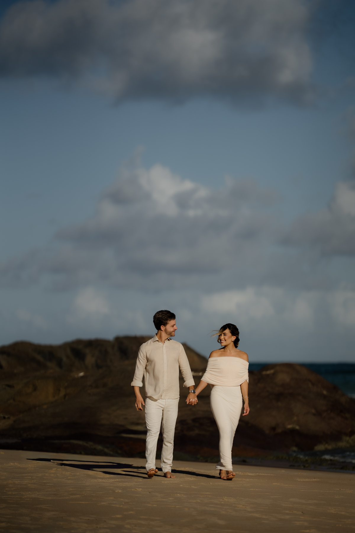 Ensaio pré wedding na praia
