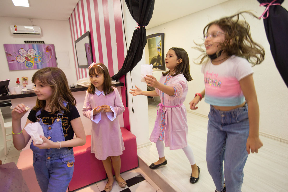 hora de dançar no palco