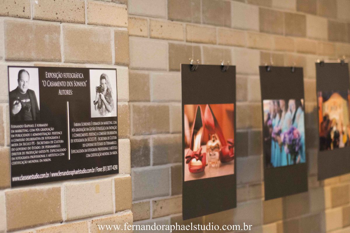 exposição fotografica de casamentos