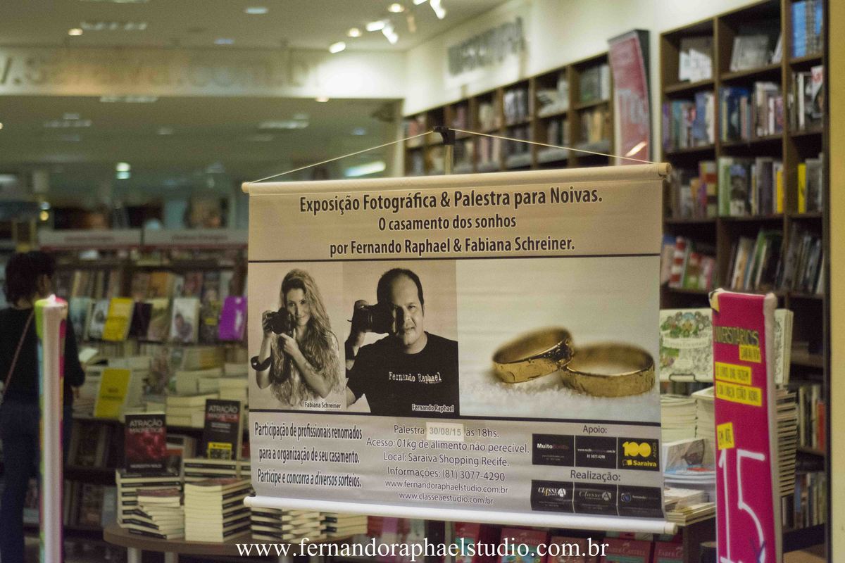 exposição fotográfica no shopping Recife