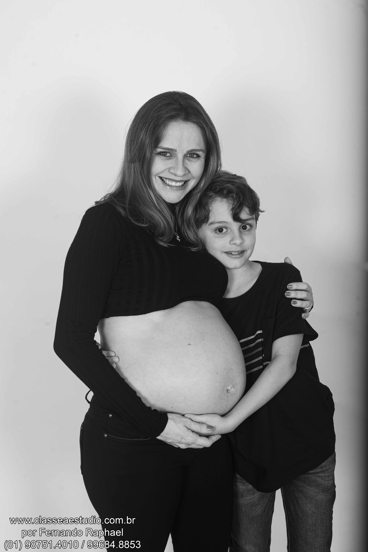 Estudio fotografico para gravida