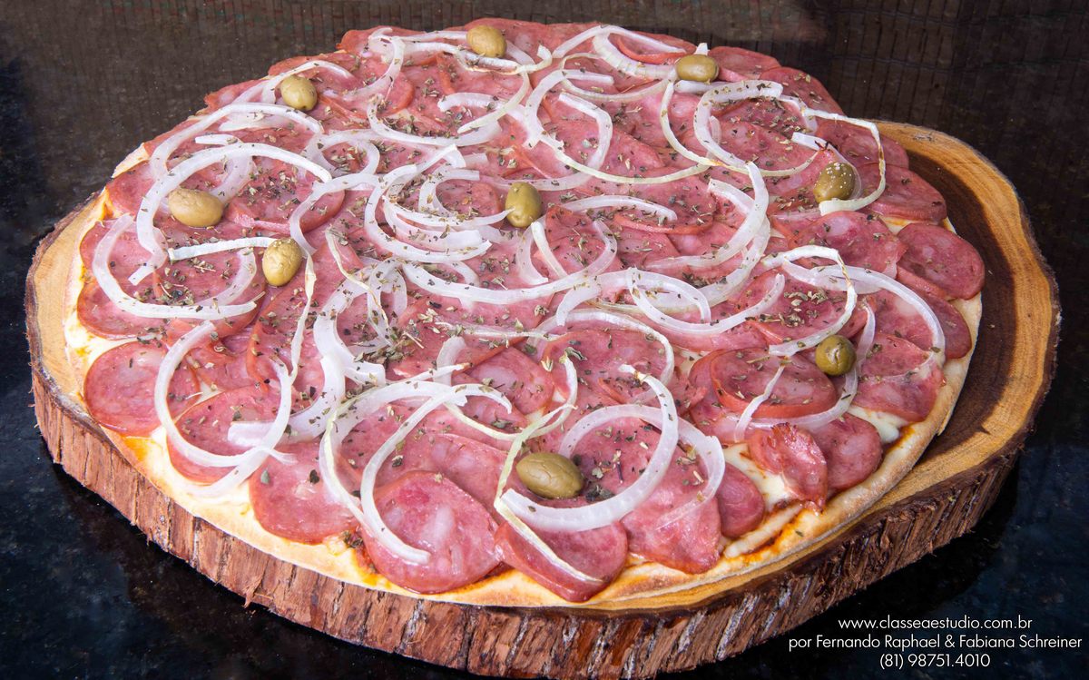 Estudio fotografico para pizzarias em Recife.