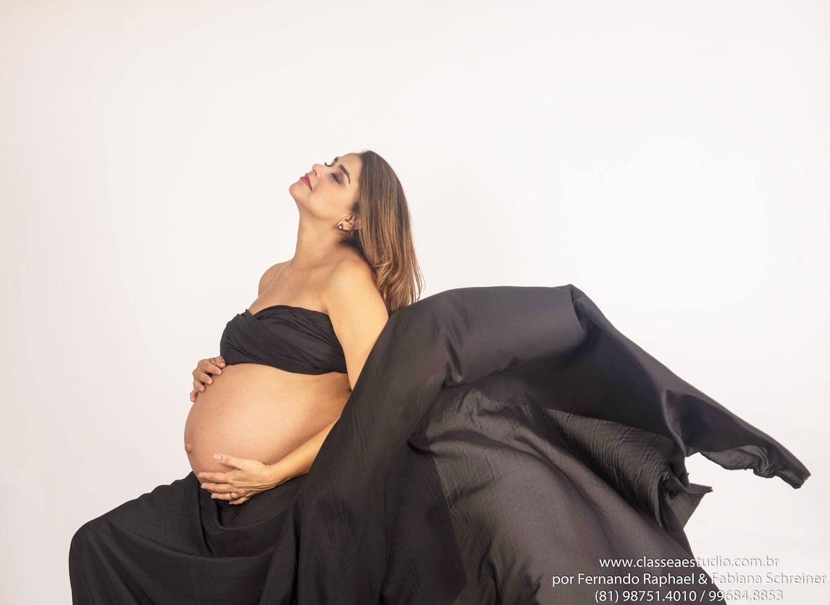 ensaio de gravida em recife