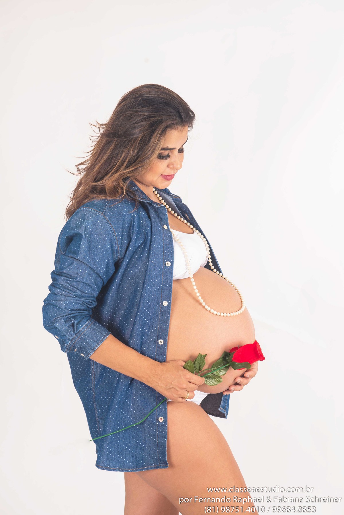 ensaio de gravida em recife